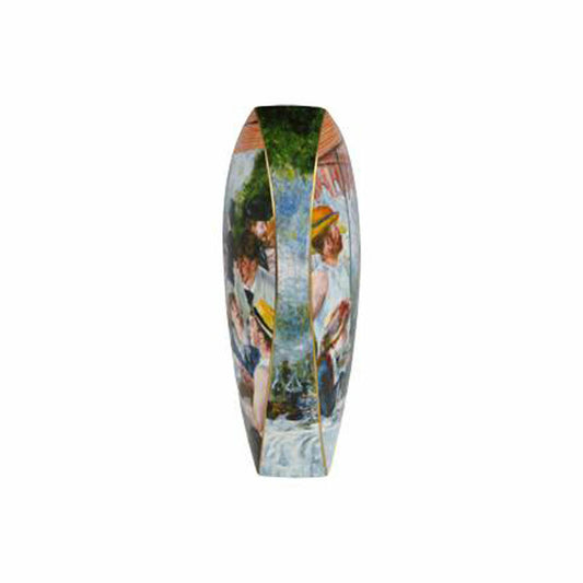 Goebel Vase Renoir-Frühstück der Ruderer, Blumenvase, Dekovase, Porzellan, 67062641
