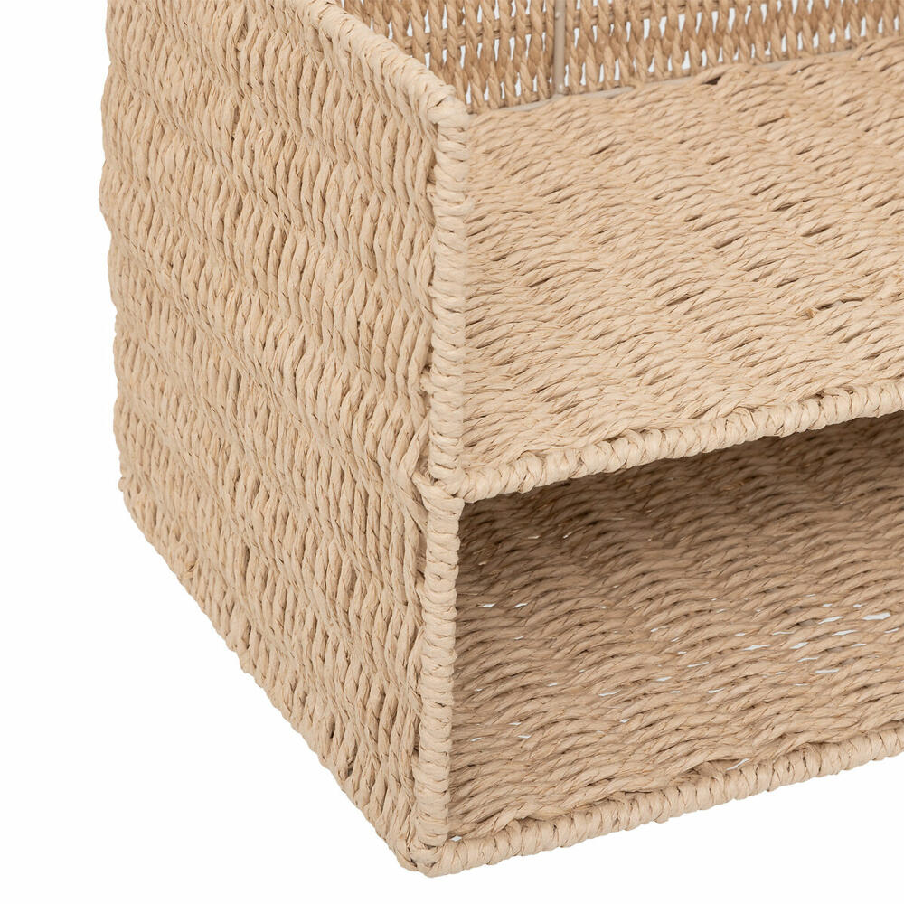 5five Simply Smart Dokumentenständer Kord, Dokumentenablage, Briefablage, Papier, Beige, 203146