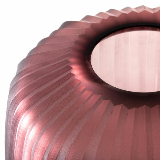 Leonardo Vase Bellagio, Blumenvase, Dekovase, Glas, Beere, 15.5 cm, 036446