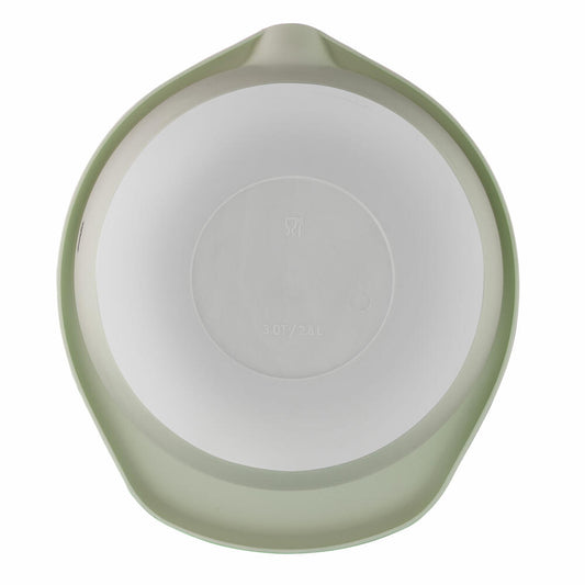 Emsa Rührschüssel Prep & Bake, PP-Kunststoff, TPR, Grün, Grau, 2.8 L, K32428