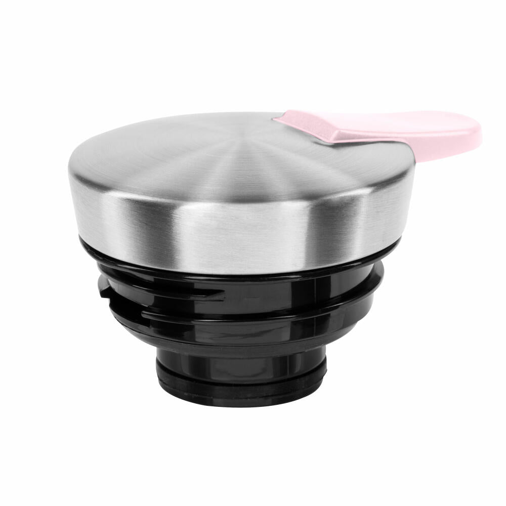 Emsa Isolierkanne Soft Grip, Thermokanne, Edelstahl, Kunststoff, Puderrosa, 1 L, N41203