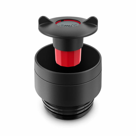 Emsa Isolierbecher Travel Mug Classic, To-Go-Becher, Edelstahl, Dunkelblau, 360 ml, N20203