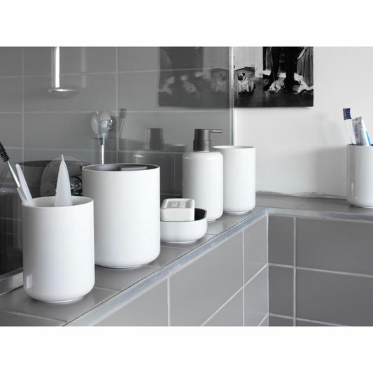 Authentics Lunar Seifenschale, Seifenablage, Kunststoff, Weiß, 1200198