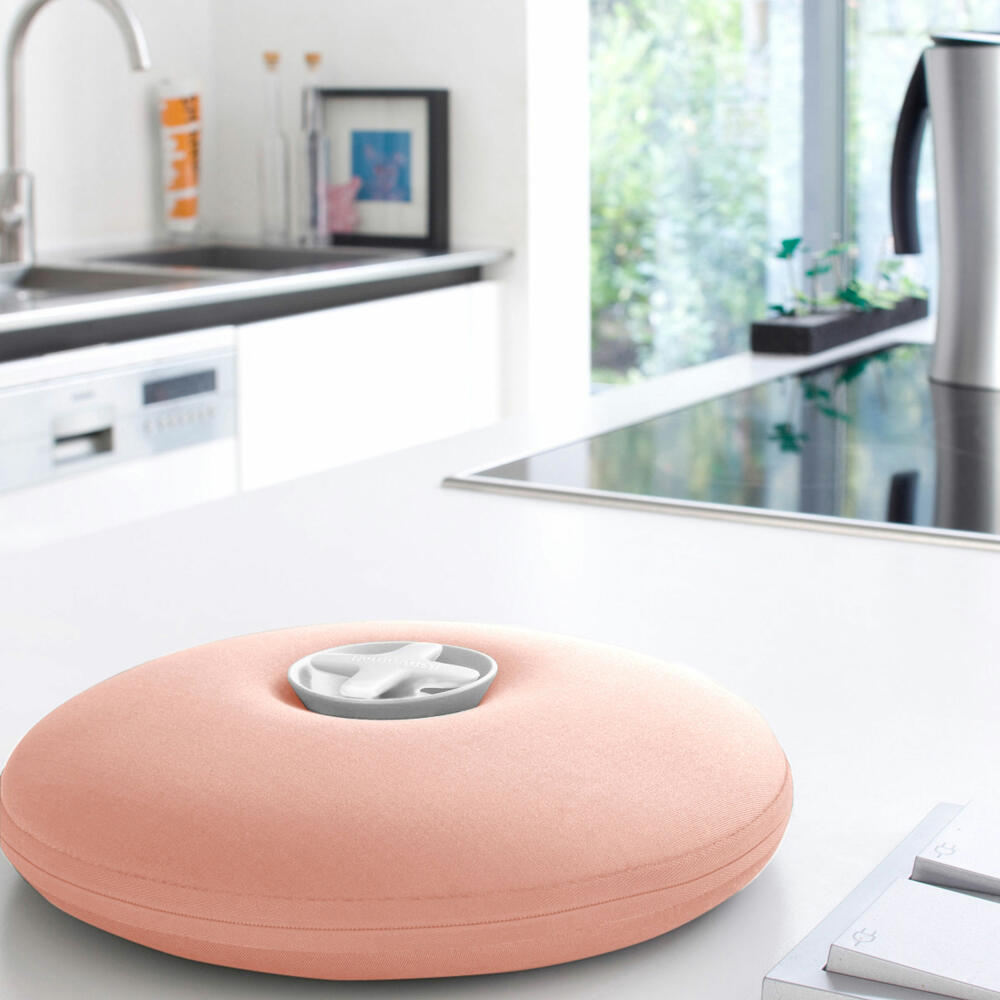 Authentics Pill Wärmflasche 1.9 L, Wärmekissen, PVC, Neopren, Pale Pink, 1239803