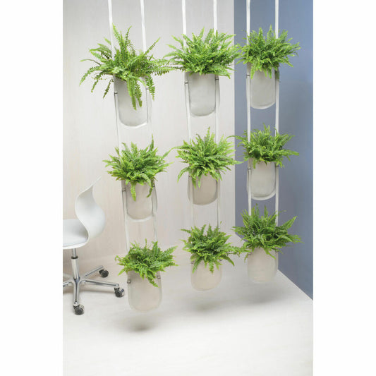 Authentics Pflanztasche Urban Garden M 2,5 L, Pflanzbehälter, Polyester, PVC, Beige, 7121405