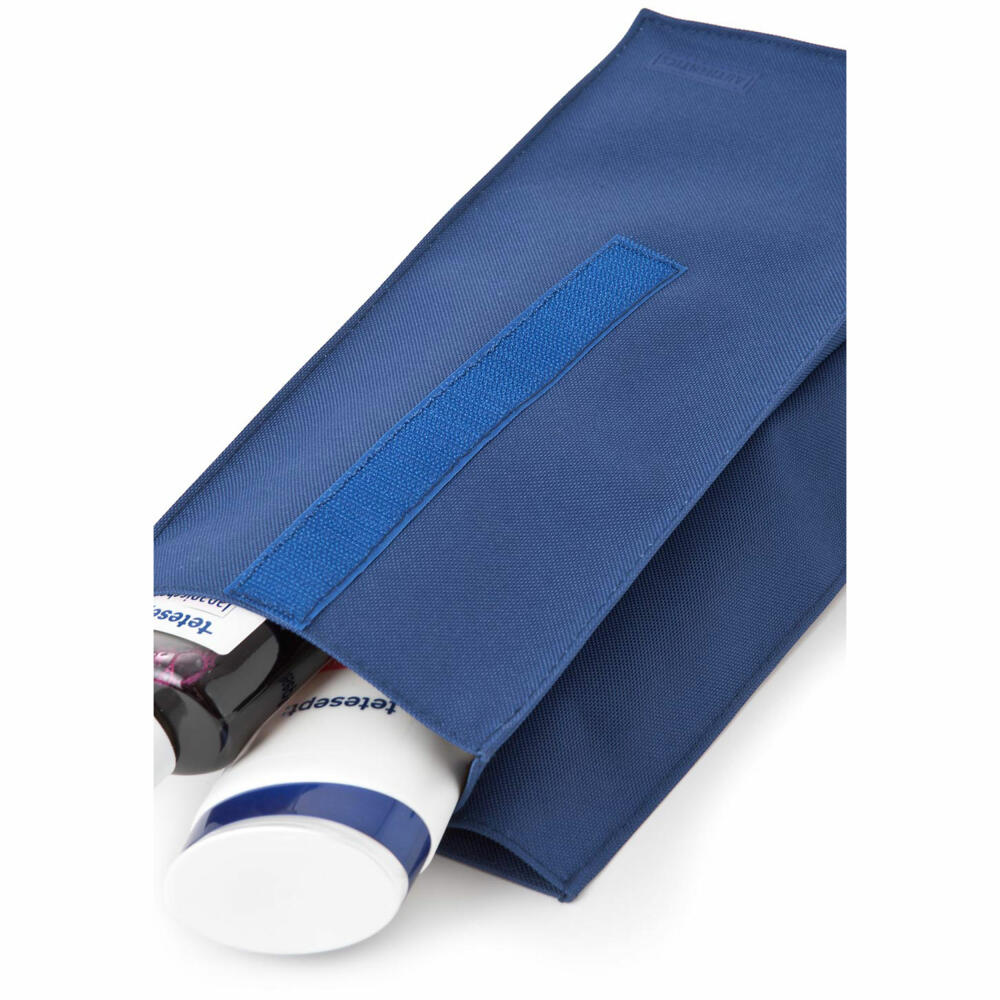 Authentics ROLL BAG S, Kulturtasche, Kosmetiktasche, wasserabweisend, PET, Dunkelblau, 6031108