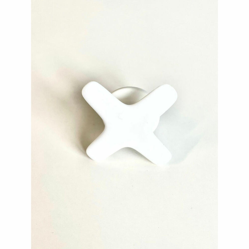 Authentics Ersatzdeckel für Wärmflasche Pill, Ersatzverschluss, Polyamid, Weiß, 123002