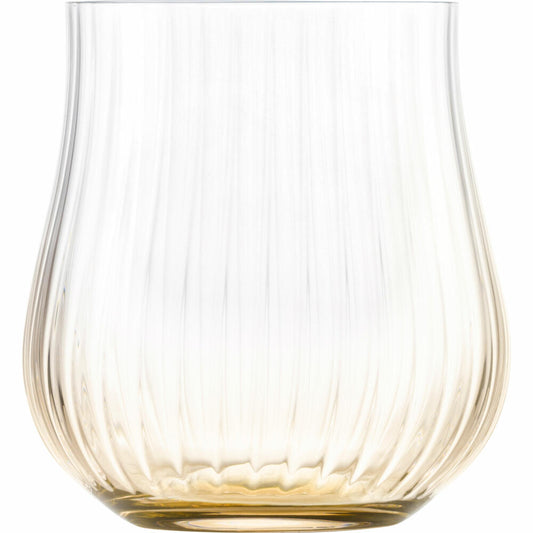 Eisch Allround Becher 2er Set Rising, Trinkglas, Gläser, Kristallglas, Amber, 400 ml, 78711316