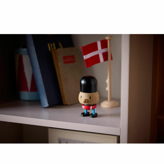 Hoptimist Dekofigur Guardsman S Raw Oak, Eichenholz, Braun, 9.6 cm, 35619