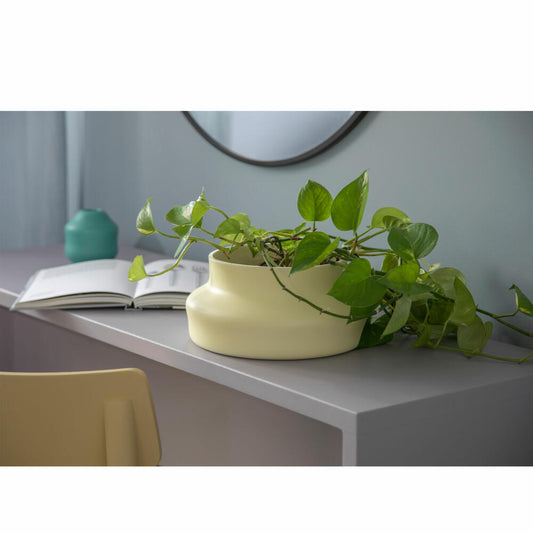 Gense Vase Dorotea Mellow Yellow, Dekovase, Blumenvase, Keramik, 25 x 12 cm, 30082