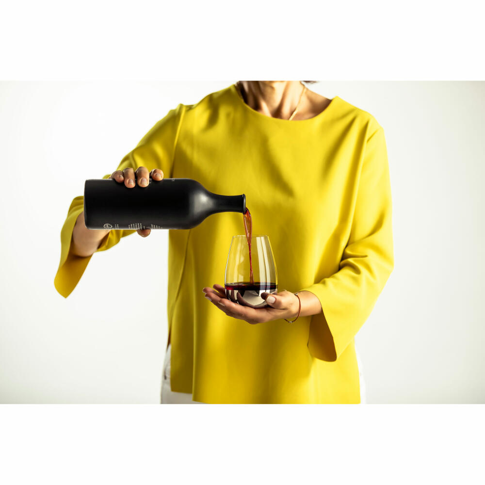 Eisch Allround / Wein-Becher Rotwein Elevate, 2er Set, Weinglas, Trinkglas, Kristallglas, Platin, 550 ml, 15009906