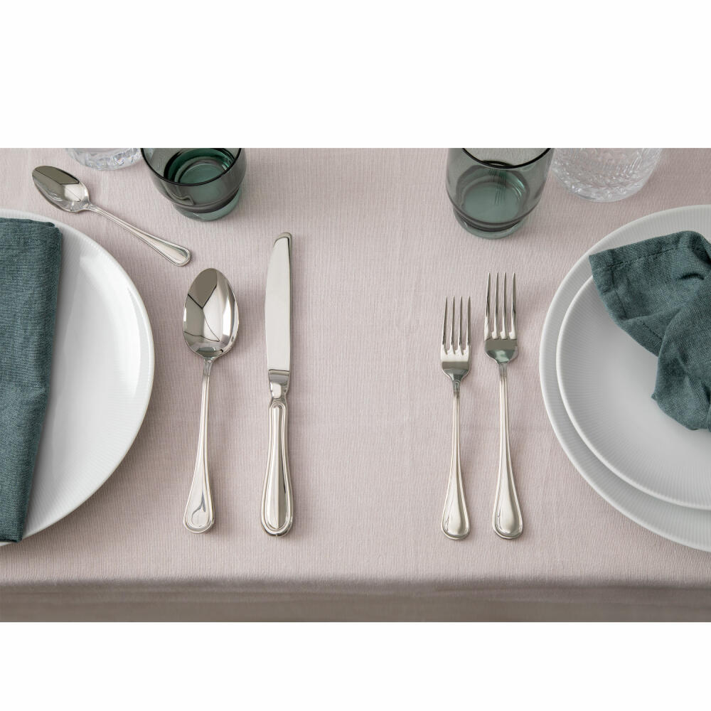 Gense Teelöffel Oxford, Besteck, Löffel, 18/8 Edelstahl, 14 cm, 20496