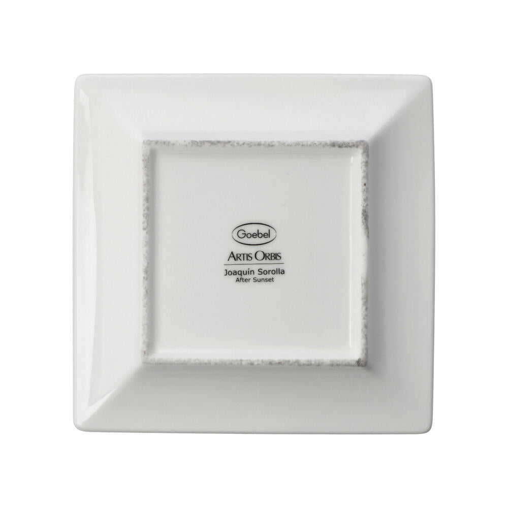 Goebel Bowl Joaquin Sorolla - After Sunset, Decorative Bowl, Artis Orbis, Fine Bone China, Colorful, 12 x 12 cm, 67018121