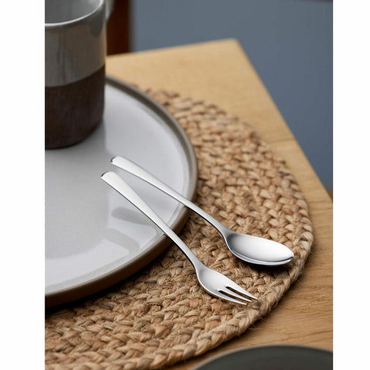 Gense Dessertlöffel Steel Line, Besteck, Löffel, 18/8 Edelstahl, 16.3 cm, 20536