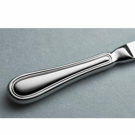 Gense Messer Oxford, Besteck, Tafelmesser, 18/8 Edelstahl, 24 cm, 30024