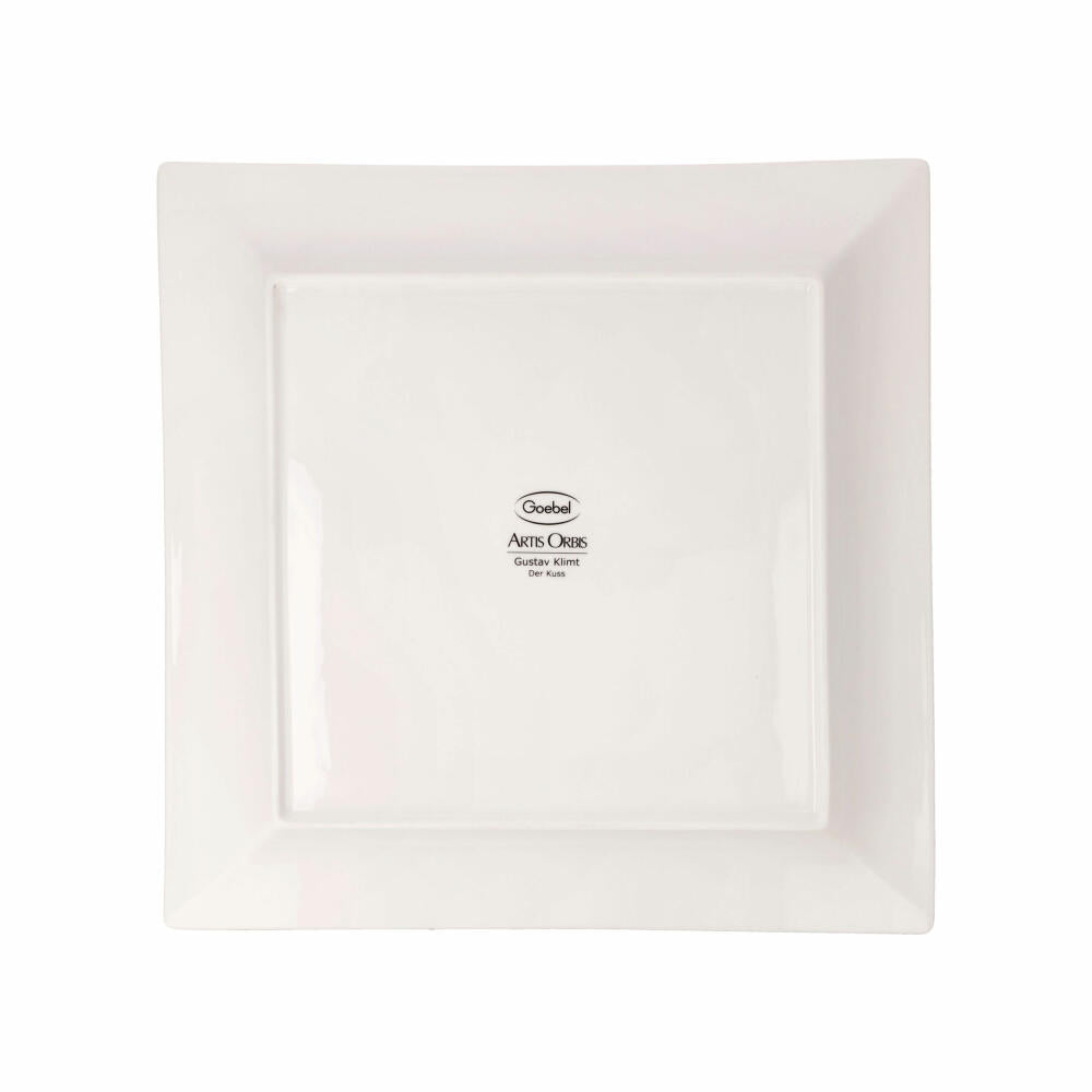 Goebel Schale Gustav Klimt - Der Kuss, New Bone China, Bunt, 30 cm, 67062511
