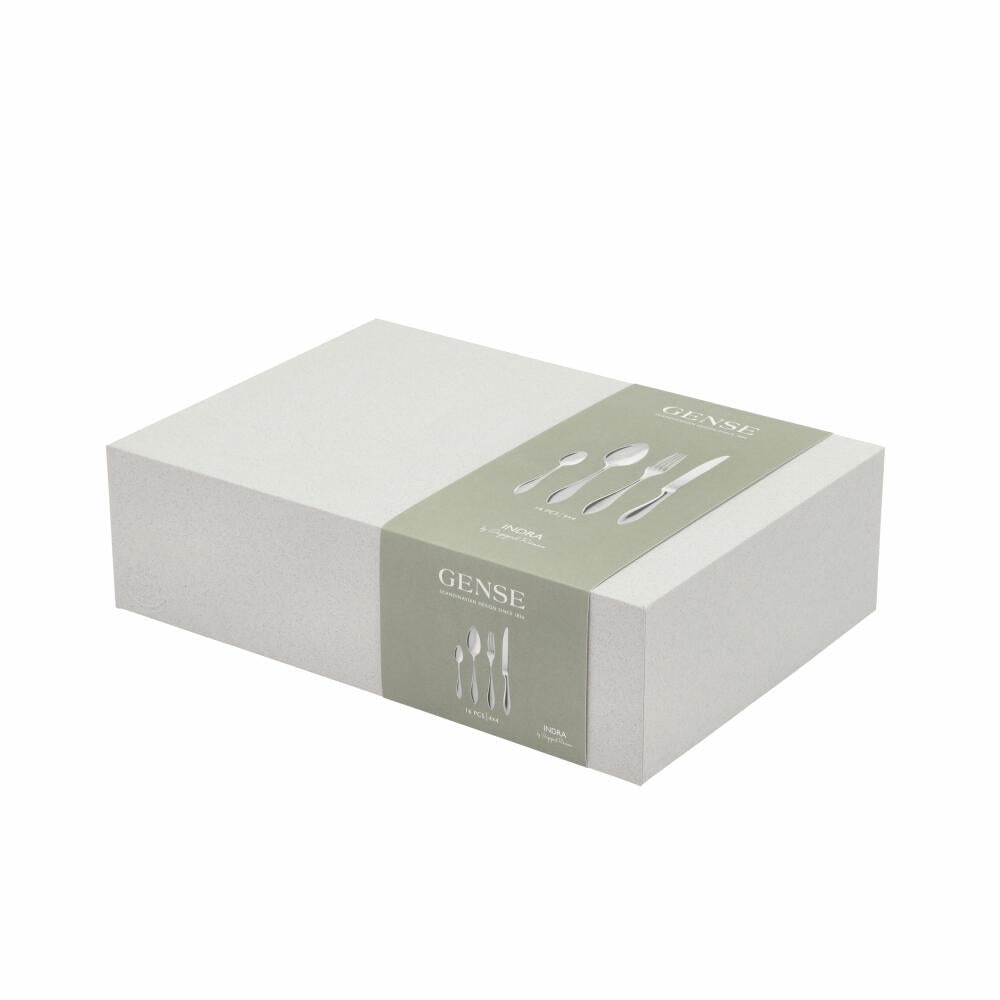 Gense Besteck-Set Indra 16-tlg., Messer, Gabeln, Löffel, 18/8 Edelstahl, 20584