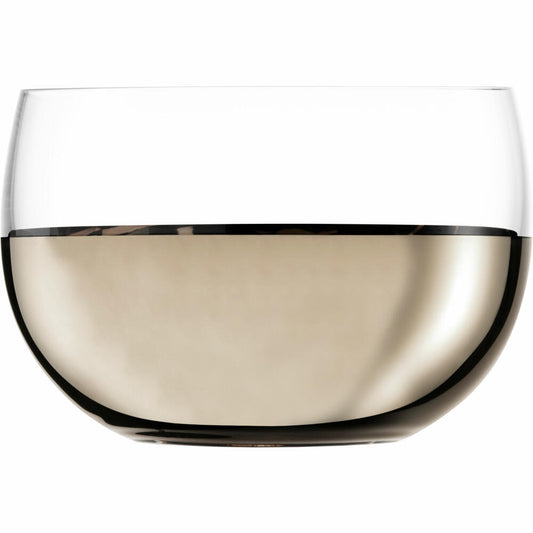 Eisch Dessertschalen 2er Set Gem, Dessertschale, Dessert Schale, Müslischale, Kristallglas, Platin, Ø 9.2 cm, 30031012