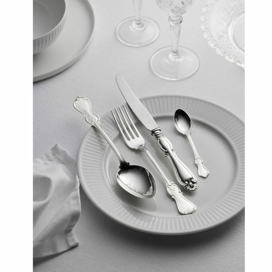 Gense Kaffeelöffel Olga, Besteck, Löffel, Silber 830, 12.3 cm, 20191