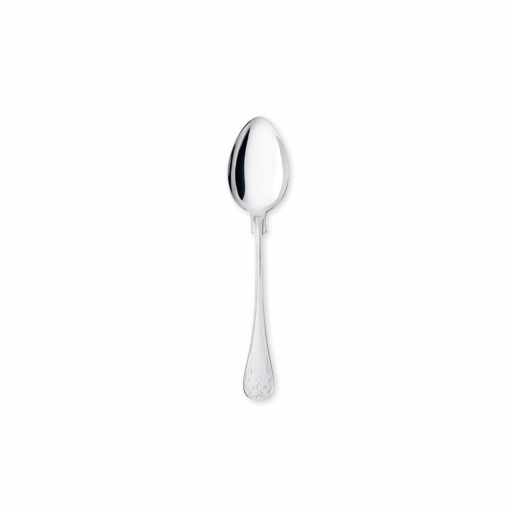Gense Dessertlöffel Gammal fransk, Besteck, Löffel, Neusilber, 18.3 cm, 20320