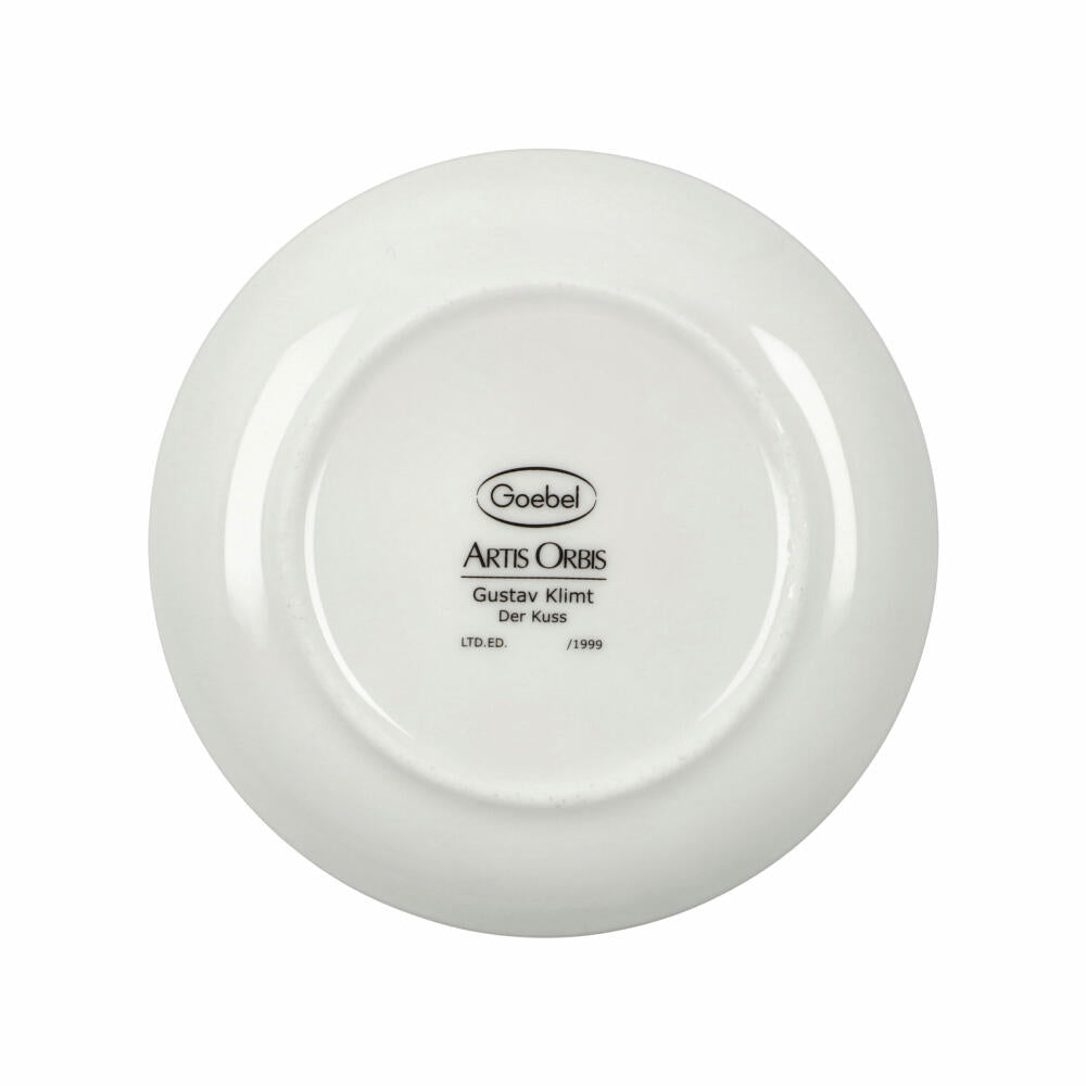 Goebel mini plate Gustav Klimt - Adele Bloch-Bauer, decorative plate, plate, Artis Orbis, fine bone china, colorful, 10 cm, 67063061