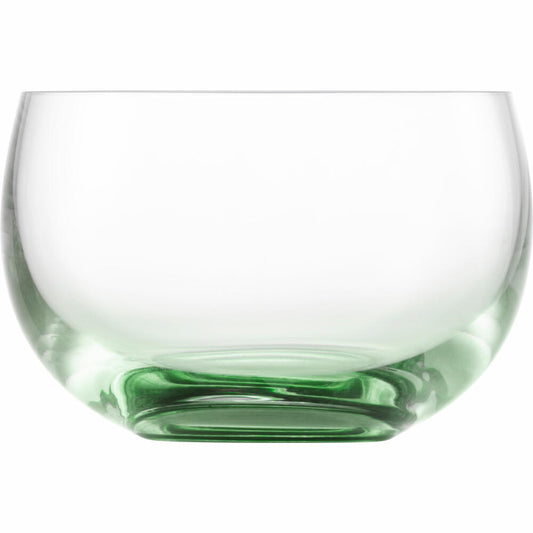 Eisch Dessertschalen 2er Set Gem, Dessertschale, Dessert Schale, Müslischale, Kristallglas, Grün, Ø 9.2 cm, 30031015