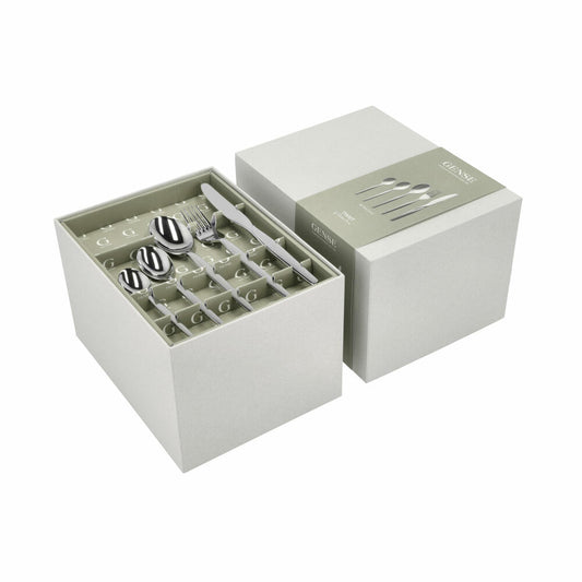 Gense Besteck-Set Twist 60-tlg., Messer, Gabeln, Löffel, 18/0 Edelstahl, 20586
