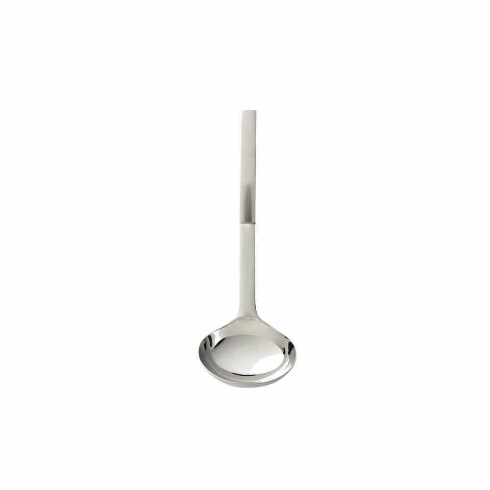 Gense Saucenlöffel Nobel, Besteck, Soßenkelle, 18/8 Edelstahl, 19 cm, 20634