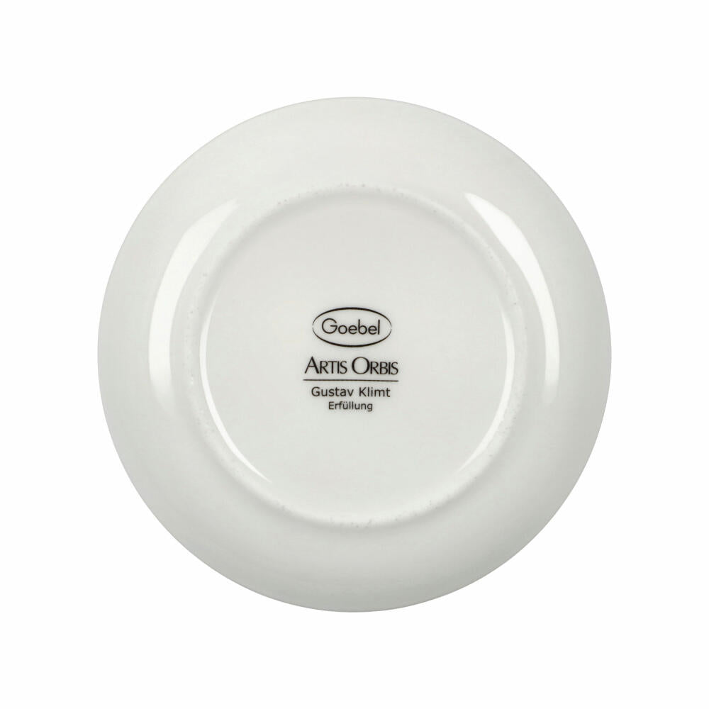 Goebel Miniteller Gustav Klimt - Die Erfüllung, Dekoteller, Teller, Artis Orbis, Fine Bone China, Bunt, 10 cm, 67063081