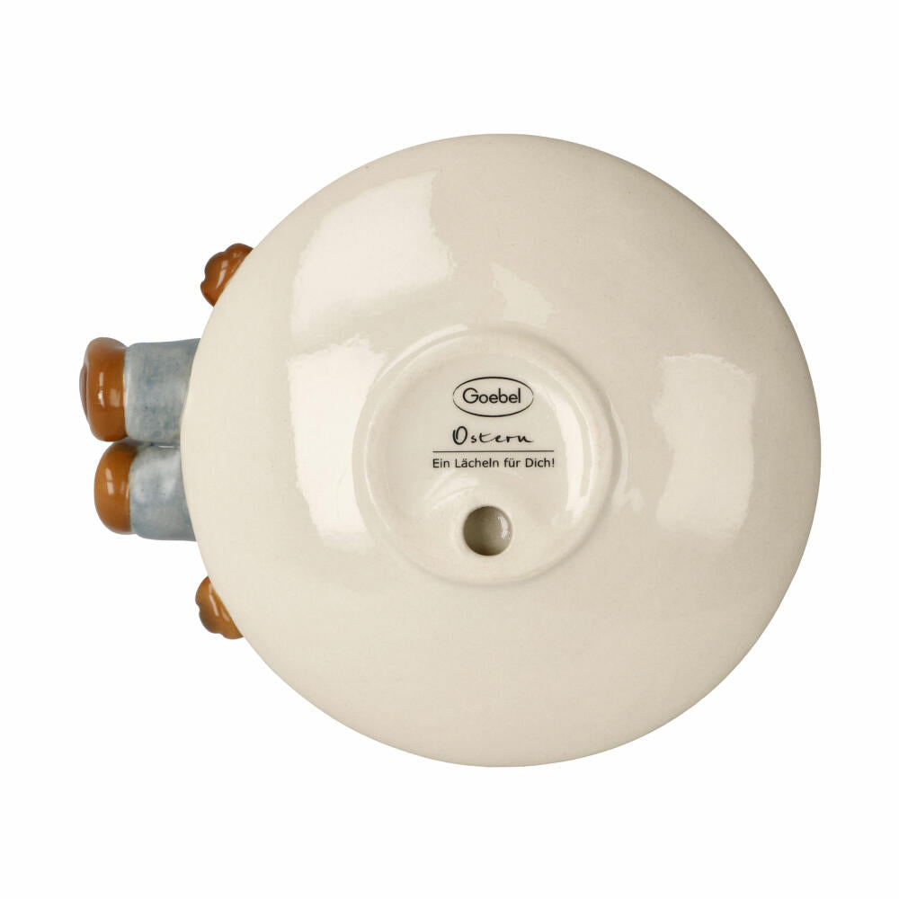 Goebel Windlicht Hase Ein Lächeln für Dich, Ostern, Steingut, Bunt, 11 cm, 66846131
