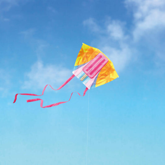 Donkey Products Flugdrache Mini Kite - Poppy Di Pop, Drachen in Dose, Polyester, Blech, Bunt, 45 x 33 x 25 cm, 340005