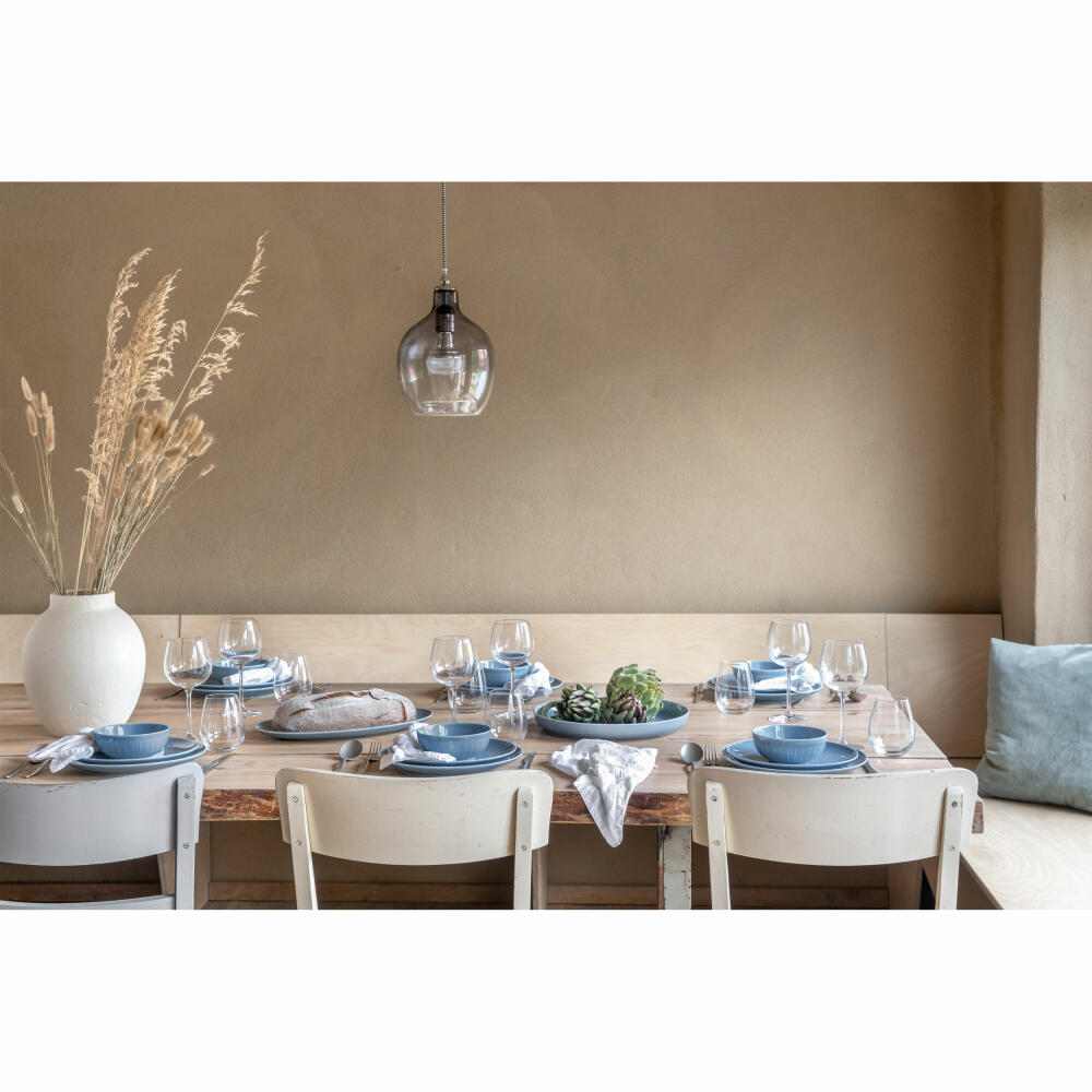 Rosenthal Teller flach Joyn Denim Blue, Speiseteller, Porzellan, Blau, 20 cm, 44020-640211-10860