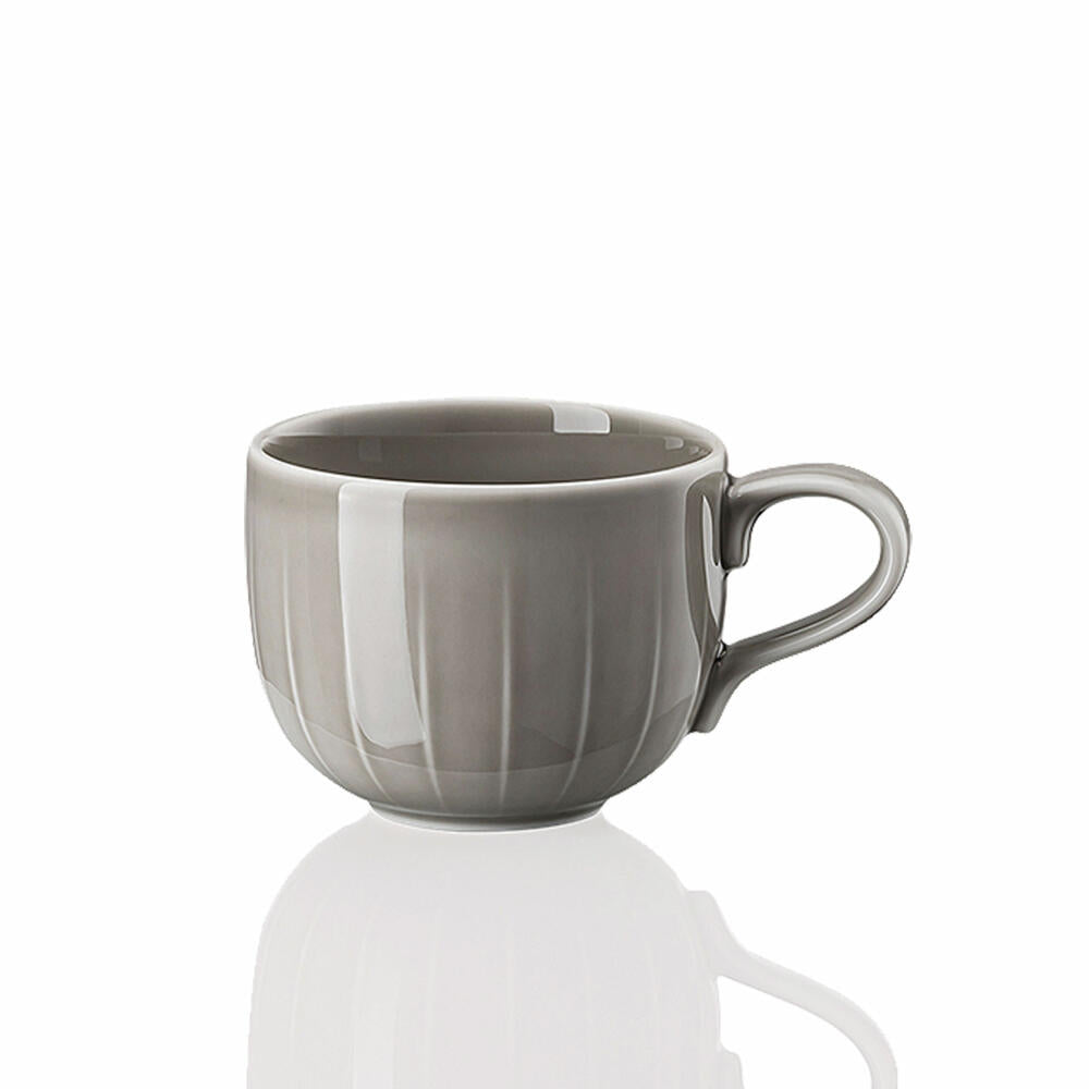 Rosenthal Joyn Kaffee-Obertasse, Obere, Kaffeetasse, Porzellan, Grau, 200 ml, 44020-640202-14742