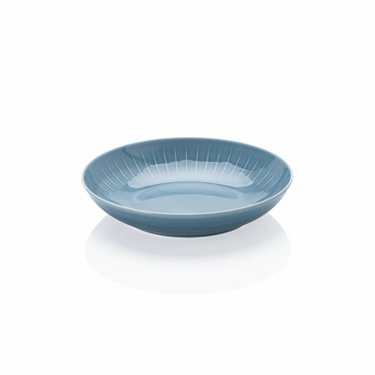 Rosenthal Teller tief Joyn Denim Blue, Pastateller, Porzellan, Blau, 23 cm, 44020-640211-10353