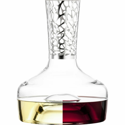 Eisch Dekantierkaraffe Net, Dekanter, Karaffe, Kristallglas, Silber, 750 ml, 79184215