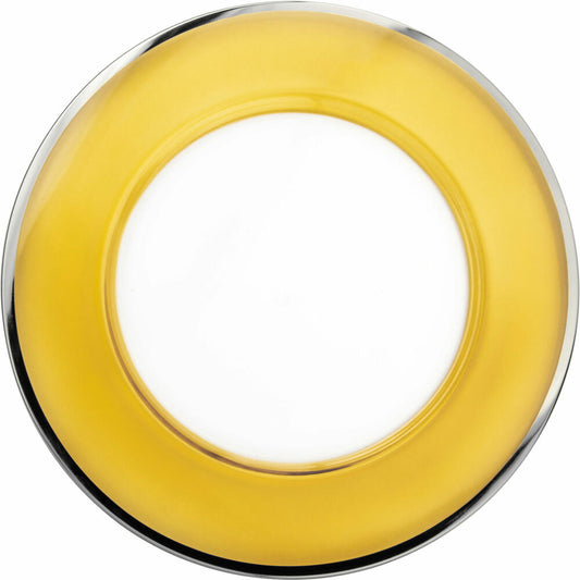 Eisch Teller Liv, Speiseteller, Platzteller, Servierteller, Glas, Amber, Ø 32 cm, 79051633