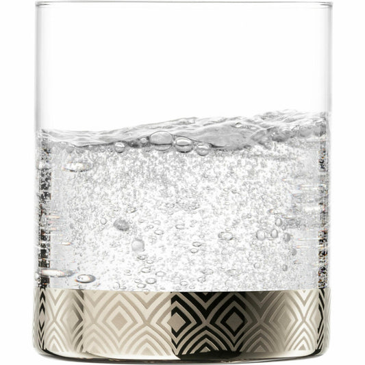 Eisch Becher Adeline, 2er Set, Wasserglas, Trinkglas, Glas, Platin, 440 ml, 15692089