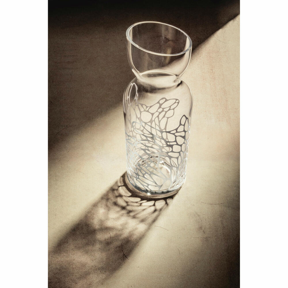Eisch Karaffe Net, Wasserkaraffe, Weinkaraffe, Kristallglas, Silber, 1 L, 79184310