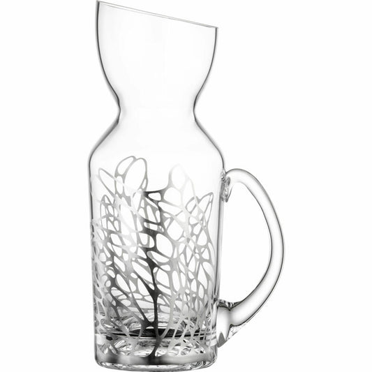 Eisch Krug Net, Glaskrug, Wasserkrug, Weinkrug, Karaffe, Kristallglas, Silber, 1 L, 79161610
