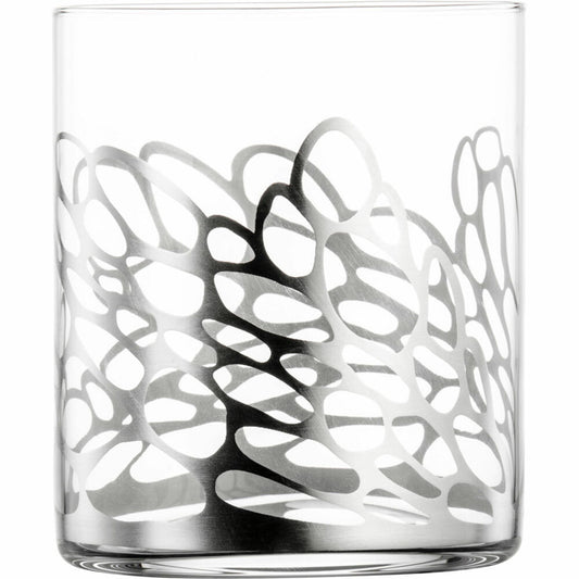 Eisch Becher Net, 2er Set, Wasserglas, Trinkglas, Kristallglas, Silber, 430 ml, 79156991