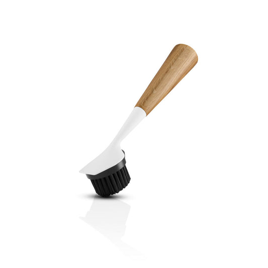 Eva Solo Dishwashing Brush Oak Nylon, Dish Brush, Oak, Plastic, White, 23 cm, 530701