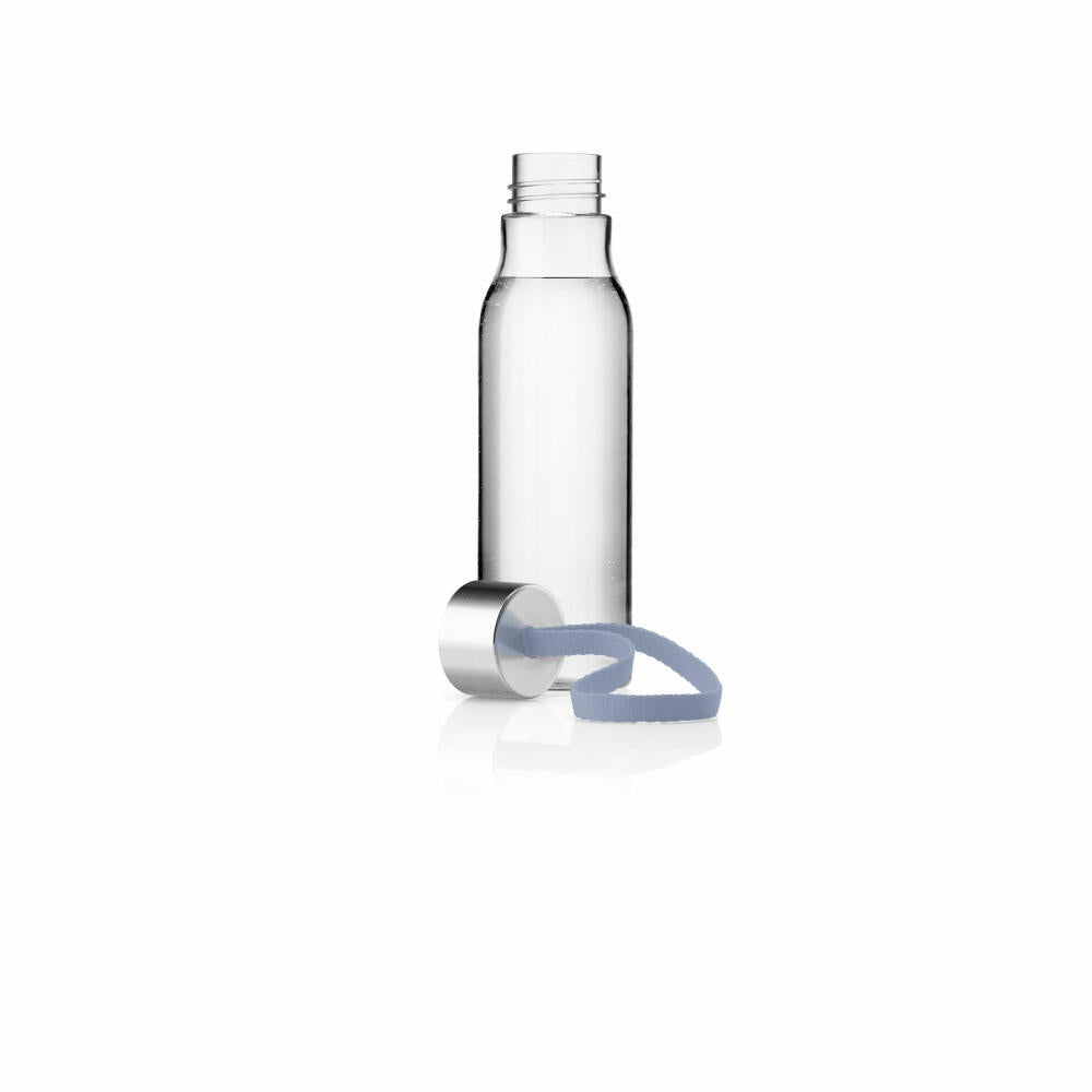 Eva Solo Trinkflasche Blue Sky, Wasserflasche, Flasche, BPA-freier Kunststoff / Edelstahl / Polyester / Silikon, 500 ml, 503051