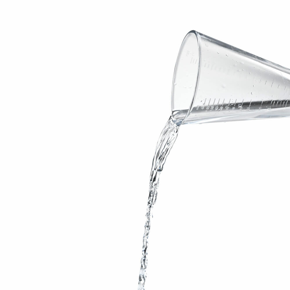 Eva Solo Niederschlagsmesser, Regenmesser, Draußen, Garten, Gartendekoration, Edelstahl/Glas/Nylon, H 13 cm, 571038