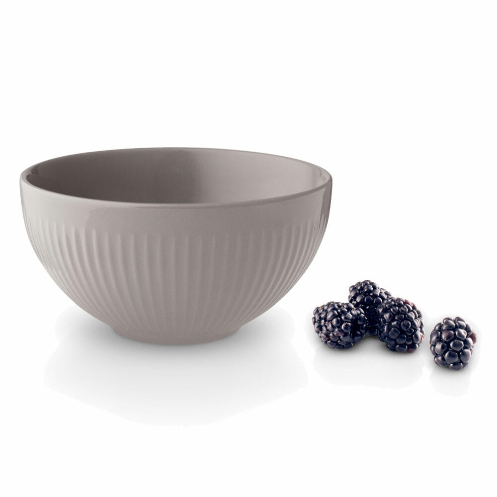 Eva Solo Legio Nova Schüssel, Schale, Servierschüssel, Servieren, Tisch, Küche, Porzellan, Grau, 0.4 L, 887363