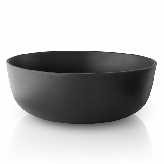 Eva Solo Nordic kitchen Schale, Schüssel, Salatschale, Feinsteinzeug, Schwarz, Ø 28 cm, 3.2 L, 502785