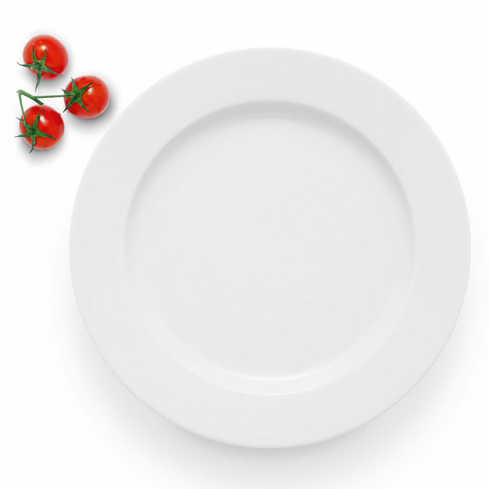 Eva Solo Legio plate, dinner plate, dinner plate, food, kitchen, serving, porcelain, white, Ø 25 cm, 886225