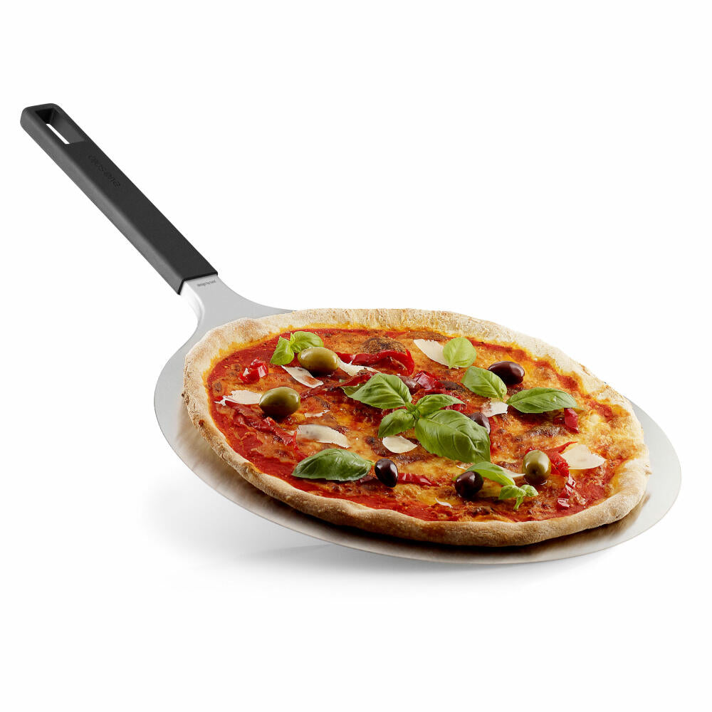 Eva Solo pizza shovel, pizza lifter, pizza peel, pizza turner, oven shovel, stainless steel/silicone, L 56 cm, 571105