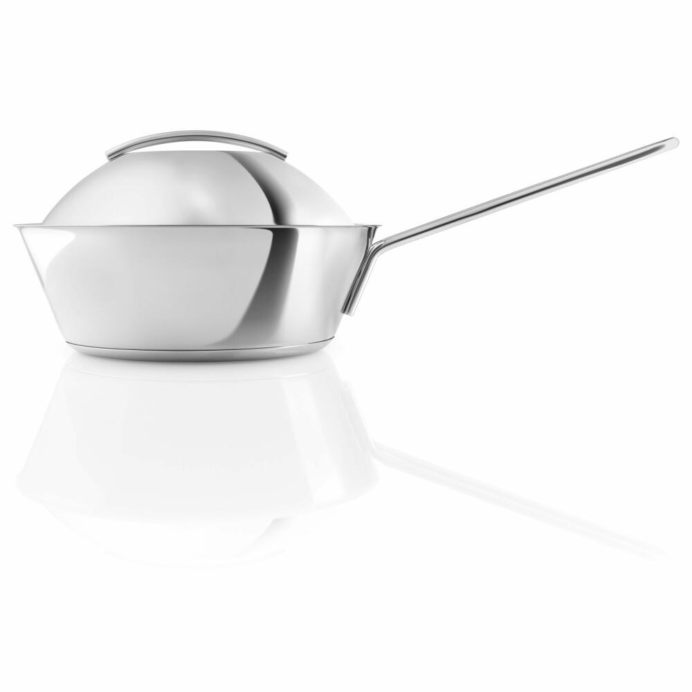 Eva Solo Evasée Kasserolle, Stielkasserolle, Stieltopf, Saucentopf, Kochtopf, Kochgeschirr, Edelstahl, Ø 24 cm, 2.5 L, 213024