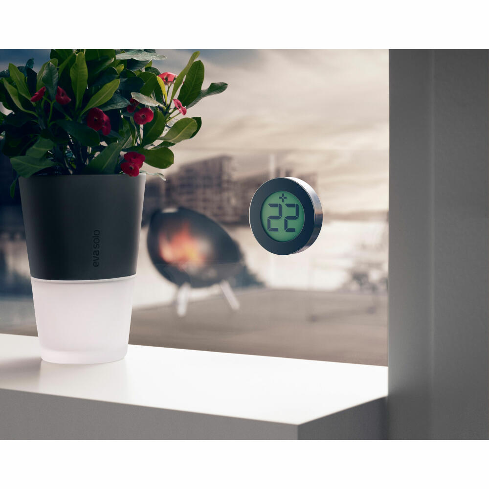 Eva Solo FireGlobe Feuerschale, Feuerkorb, Feuerstelle, Lagerfeuer, Gartenfeuer, Stahl/ Aluminium, Ø64 cm, Schwarz, 571099