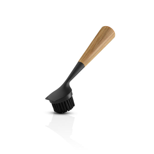 Eva Solo Dishwashing Brush Oak Nylon, Dish Brush, Oak, Plastic, Black, 23 cm, 530700